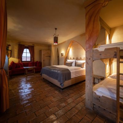 Standardzimmer Hotel Castillo Alcazar Doppel- und Hochbett